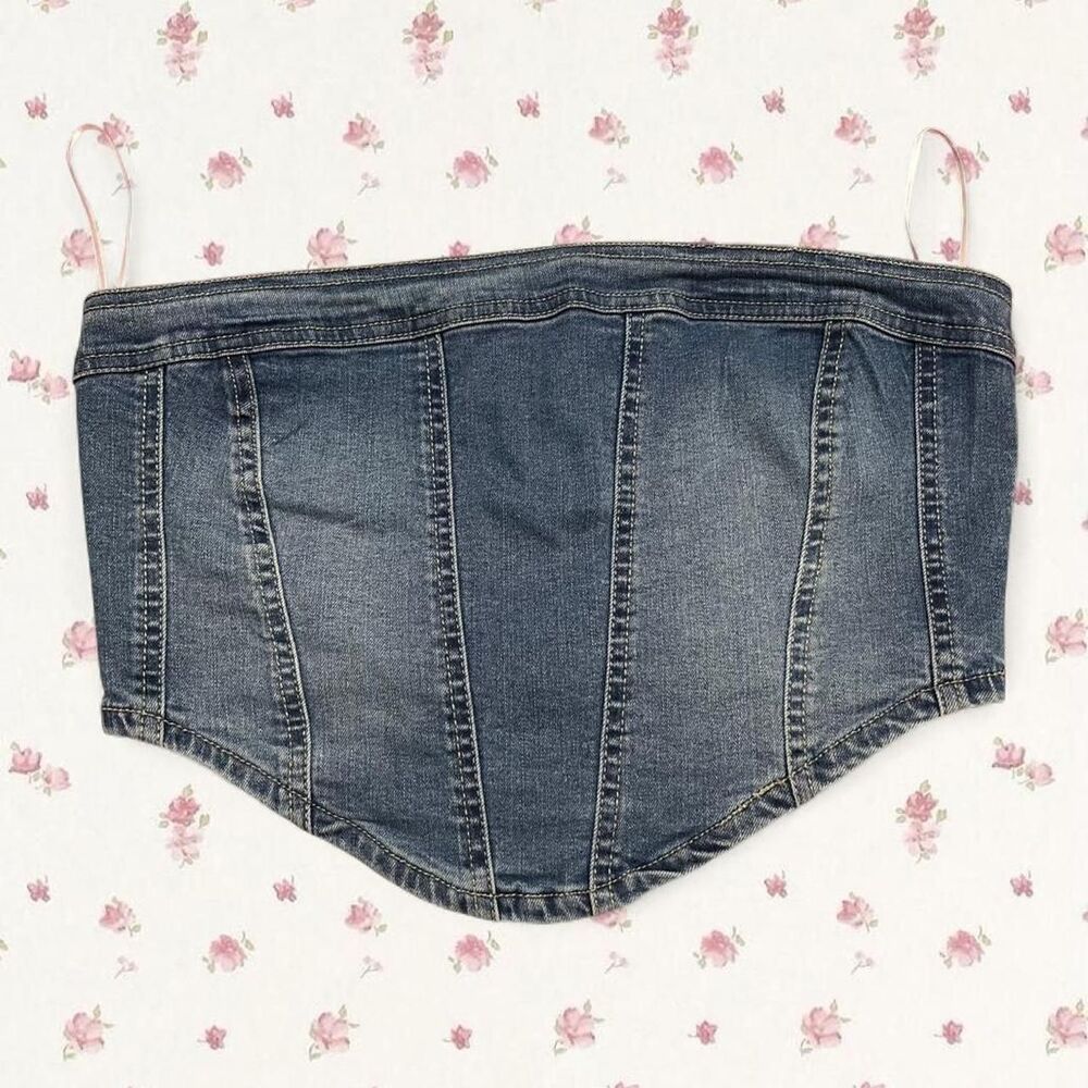 Lovetree-design Women's Blue and Navy Corset